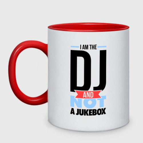 Кружка двухцветная A im the DJ