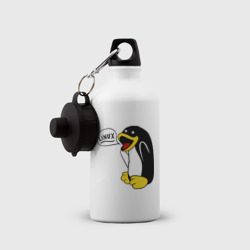 Бутылка спортивная Пингвин: \"Linux\" - фото 2