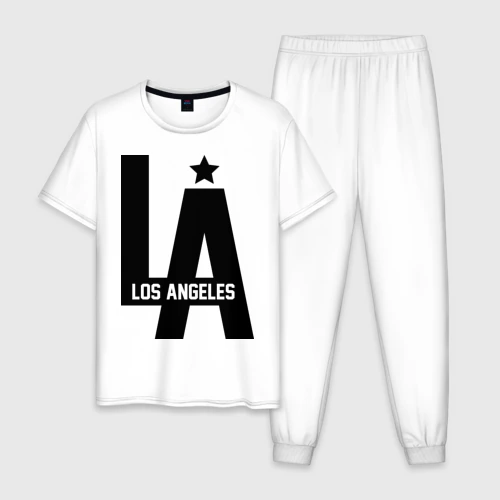 Мужская пижама хлопок Los Angeles Star