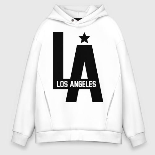 Мужское худи Oversize хлопок Los Angeles Star