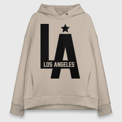 Женское худи Oversize хлопок Los Angeles Star