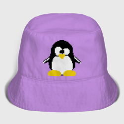 Мужская панама хлопок Битовый пингвин Linux