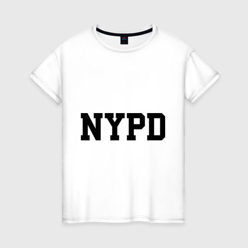 Женская футболка хлопок NYPD