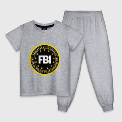 Детская пижама хлопок FBI