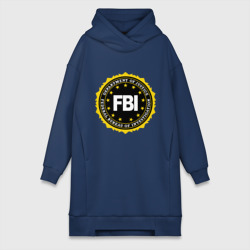 Платье-худи хлопок FBI