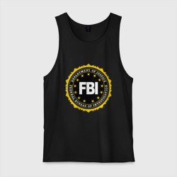 Мужская майка хлопок FBI