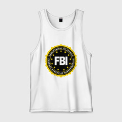 Мужская майка хлопок FBI