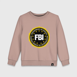 Детский свитшот хлопок FBI