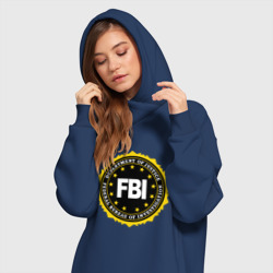Платье-худи хлопок FBI - фото 2