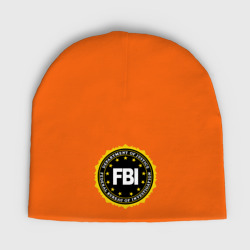 Женская шапка демисезонная FBI