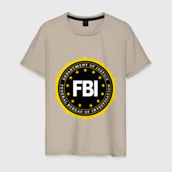 Мужская футболка хлопок FBI