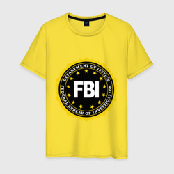 Мужская футболка хлопок FBI