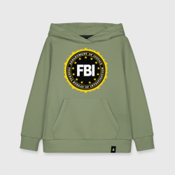 Детская толстовка хлопок FBI