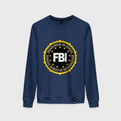 Женский свитшот хлопок FBI