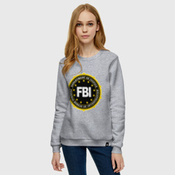 Женский свитшот хлопок FBI - фото 2