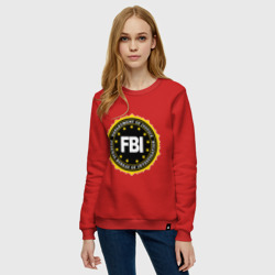 Женский свитшот хлопок FBI - фото 2