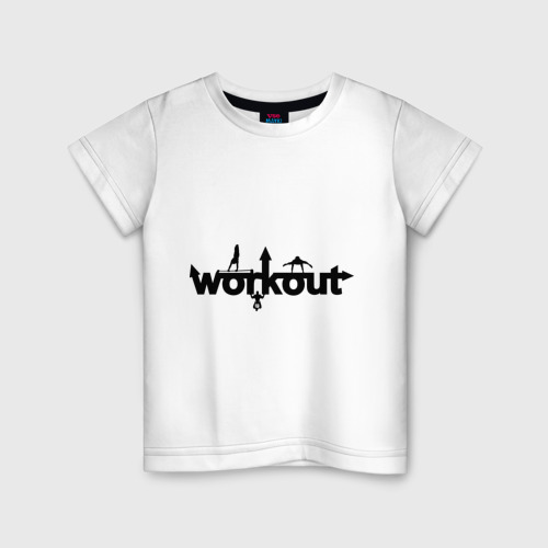 Детская футболка хлопок WorkOut gym