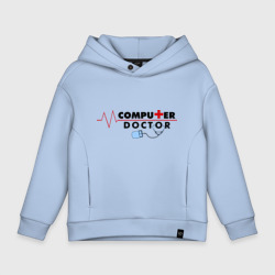 Детское худи Oversize хлопок Computer Doctor