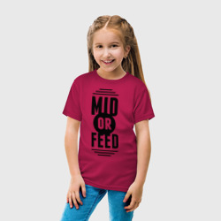 Детская футболка хлопок Mid or feed - фото 2
