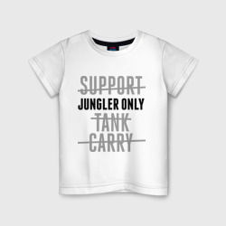 Детская футболка хлопок Jungler only