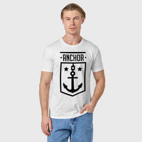 Мужская футболка хлопок Anchor Shield - фото 3