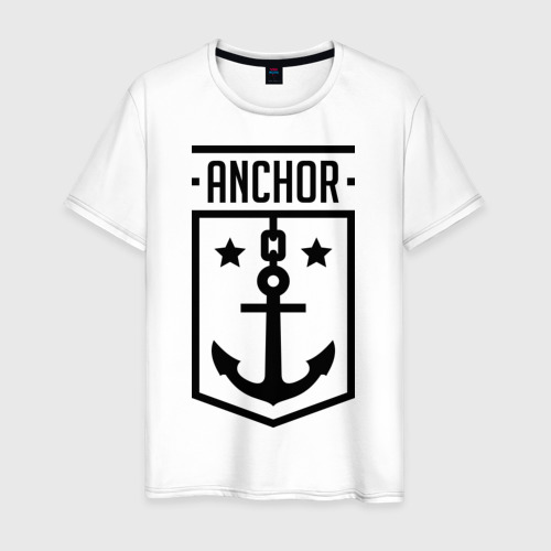 Мужская футболка хлопок Anchor Shield