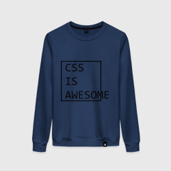 Женский свитшот хлопок CSS is awesome