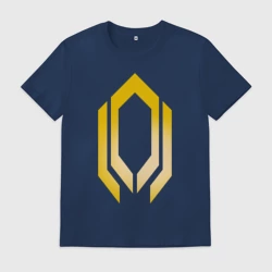 Мужская футболка хлопок Mass Effect gold