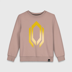 Детский свитшот хлопок Mass Effect gold