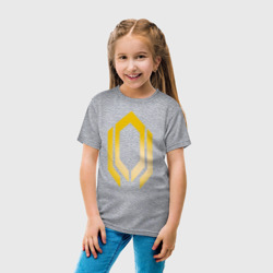 Детская футболка хлопок Mass Effect gold - фото 2