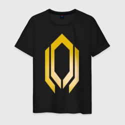 Мужская футболка хлопок Mass Effect gold
