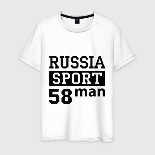 Мужская футболка хлопок Russia sport