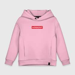 Детское худи Oversize хлопок Obey workout