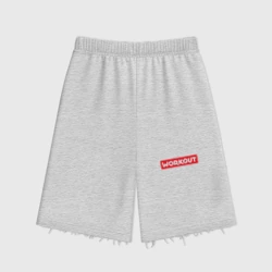 Женские шорты oversize футер хлопок Obey workout