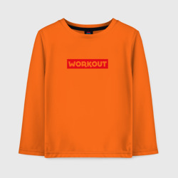 Детский лонгслив хлопок Obey workout