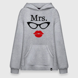 Худи SuperOversize хлопок Миссис парная
