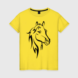 Женская футболка хлопок Horse