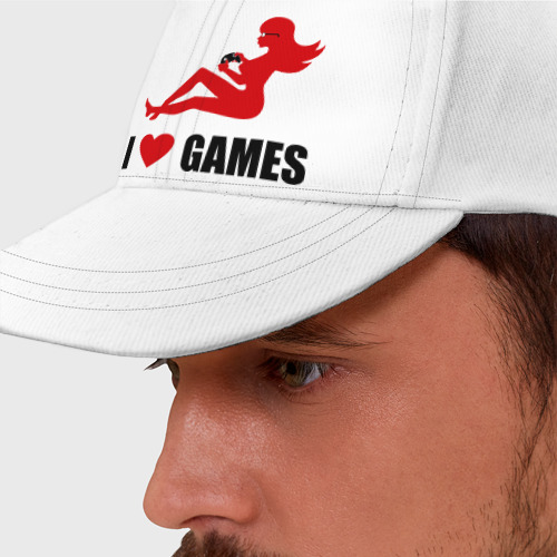 Бейсболка I love games - фото 2