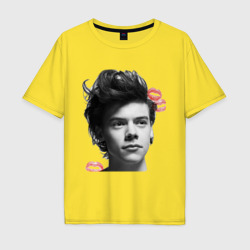 Мужская футболка хлопок Oversize Harry Styles