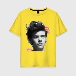 Женская футболка хлопок Oversize Harry Styles