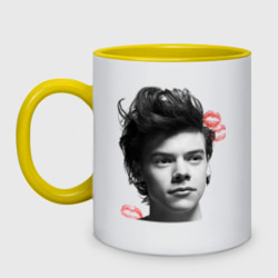 Кружка двухцветная Harry Styles