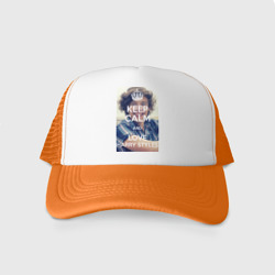 Кепка тракер с сеткой Keep calm and love Harry Styles