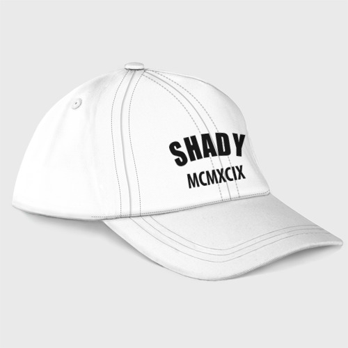 Бейсболка Shady MCMXCIX, цвет белый