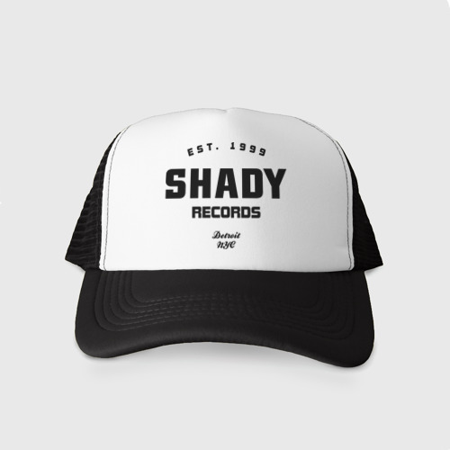 Кепка тракер с сеткой Shady records, цвет черный