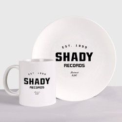 Набор: тарелка + кружка Shady records