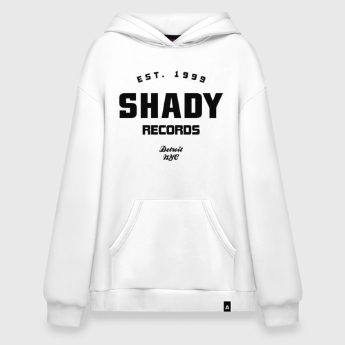 Худи superoversize из хлопка с принтом Shady records, вид спереди №1