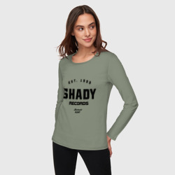 Женский лонгслив хлопок Shady records - фото 2