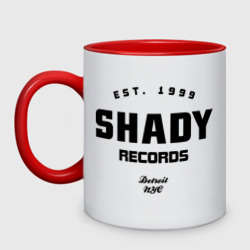 Кружка двухцветная Shady records