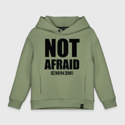 Детское худи Oversize хлопок Not Afraid