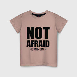 Детская футболка хлопок Not Afraid